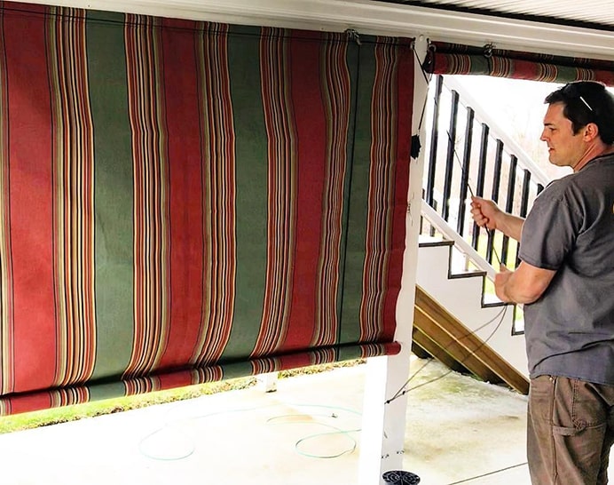 Traditional outdoor Roller Curtain