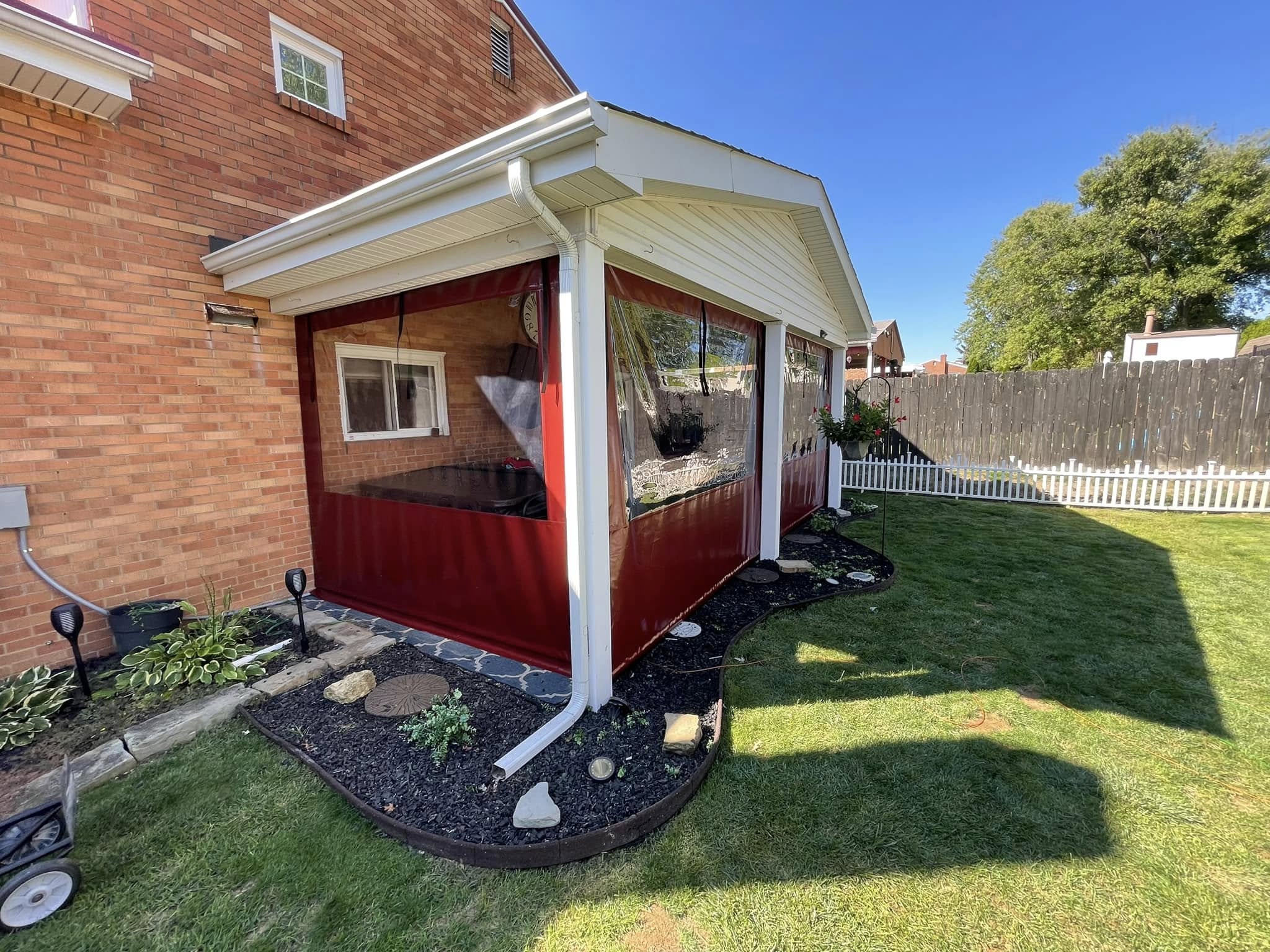 Use Your Porch Year-Round with Winter Porch Enclosure Curtains